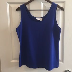 Chico’s royal blue tank